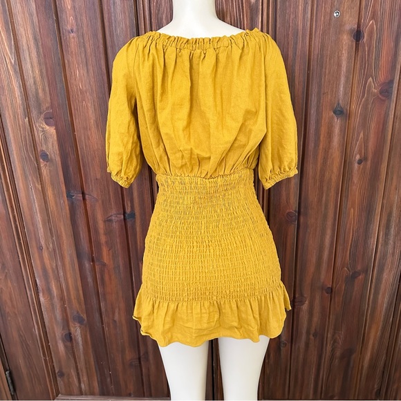 Zara Linen Mini Dress - Picture 9 of 10